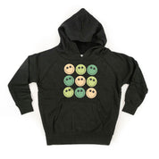 3x3 - St. Patrick's Day Smilies - Child HOODIE Little Mama Shirt Shop
