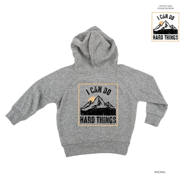 I Can Do Hard Things - Pocket Design on Front w/ Full Design on Back - Child Hoodie