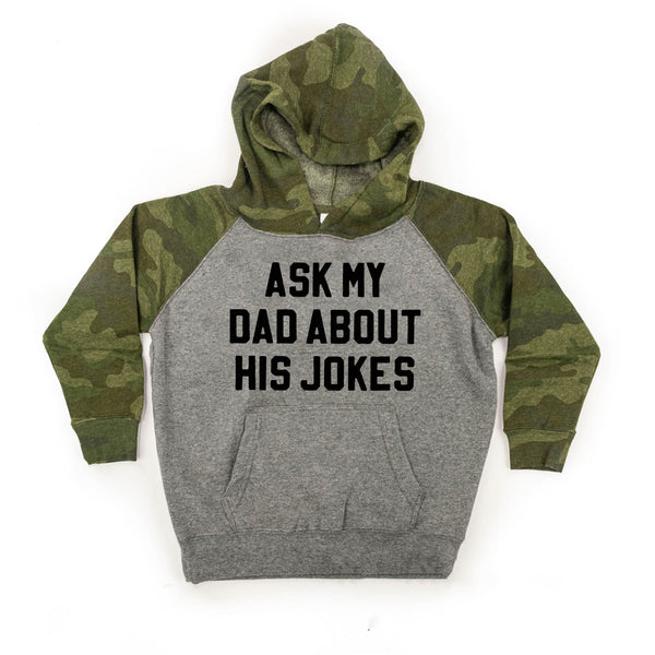 Ask My Dad About His Jokes - Child Hoodie