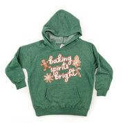 Baking Spirits Bright - Child HOODIE Little Mama Shirt Shop LLC