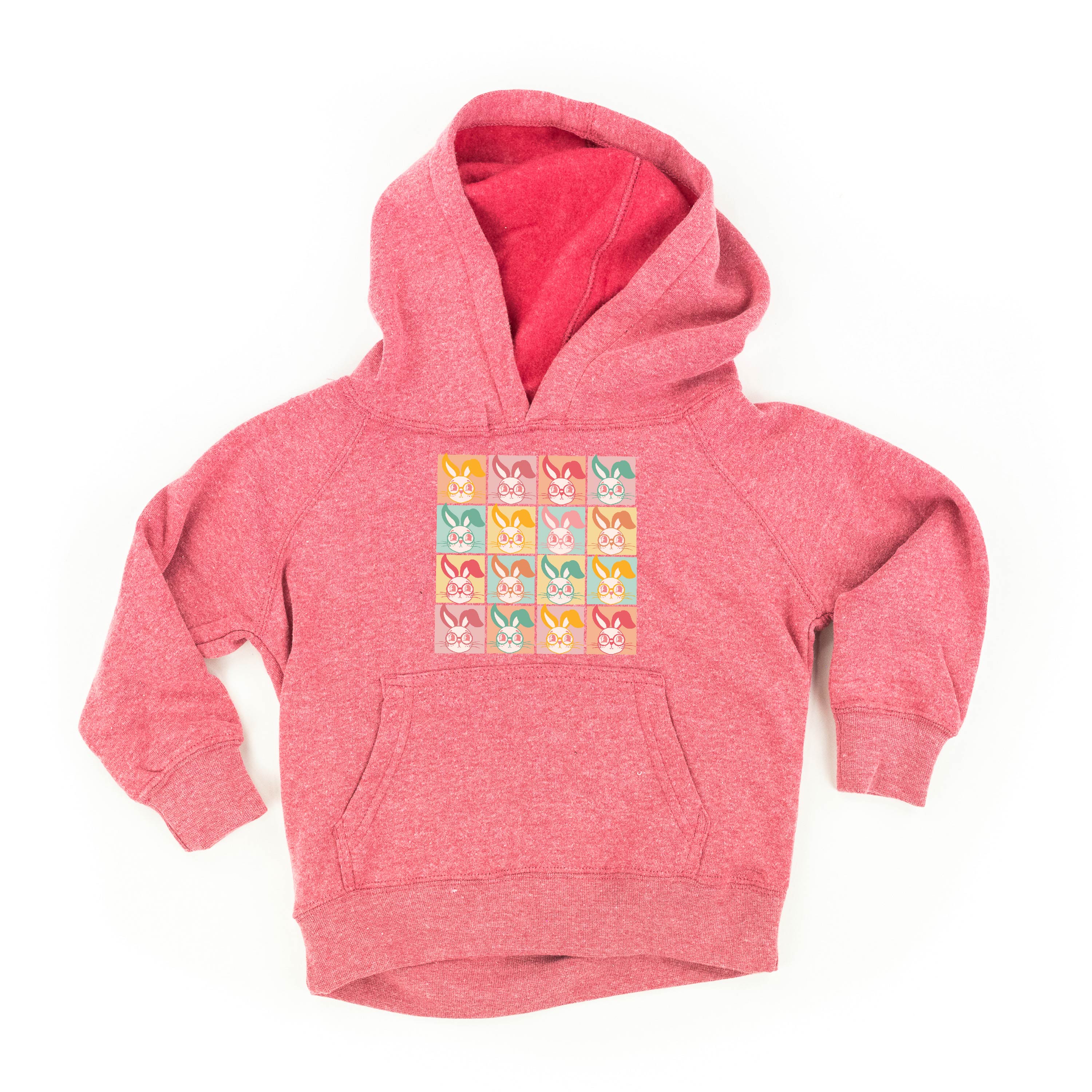 Clever Pastel Bunnies - Child HOODIE Little Mama Shirt Shop LLC