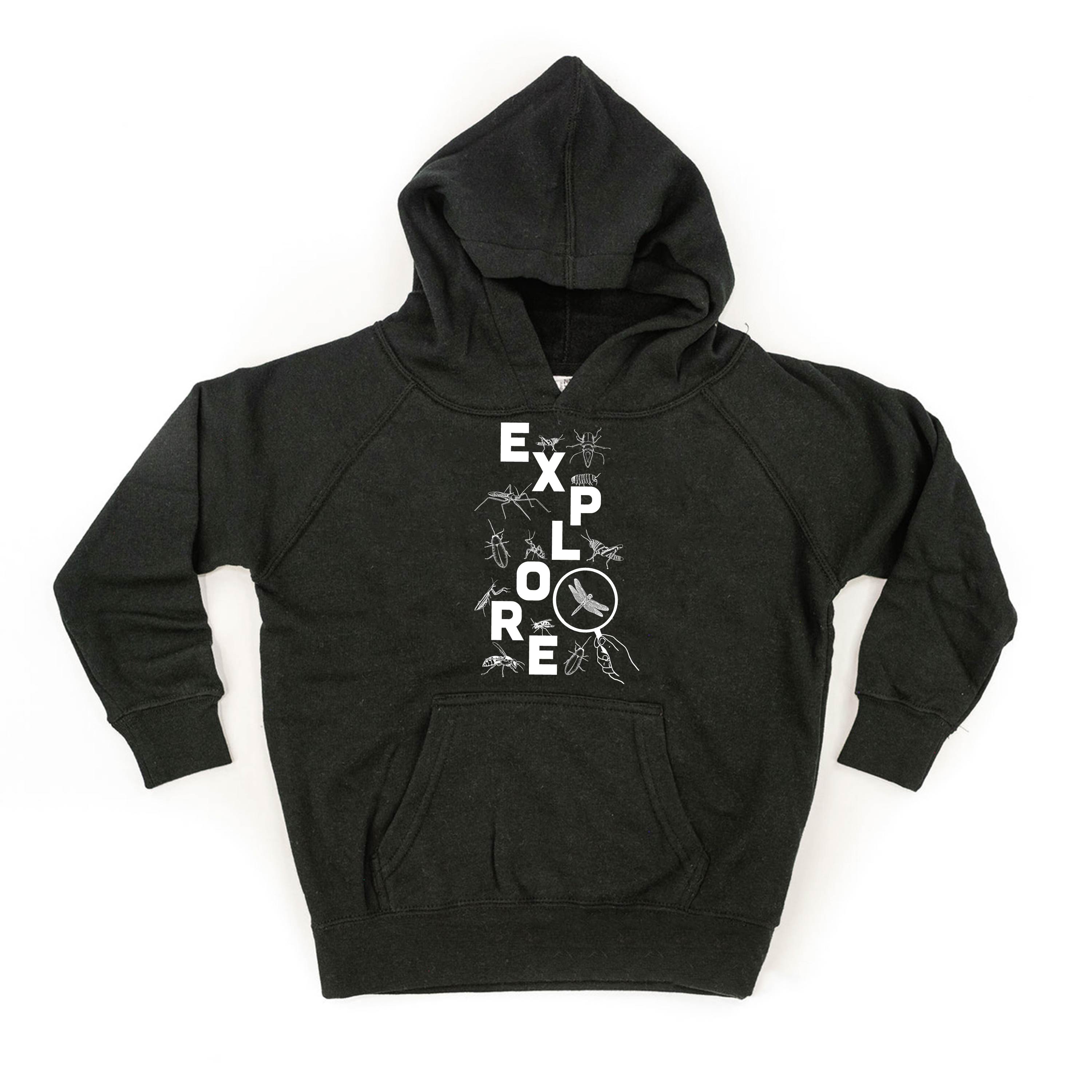EXPLORE - Child Hoodie Little Mama Shirt Shop LLC