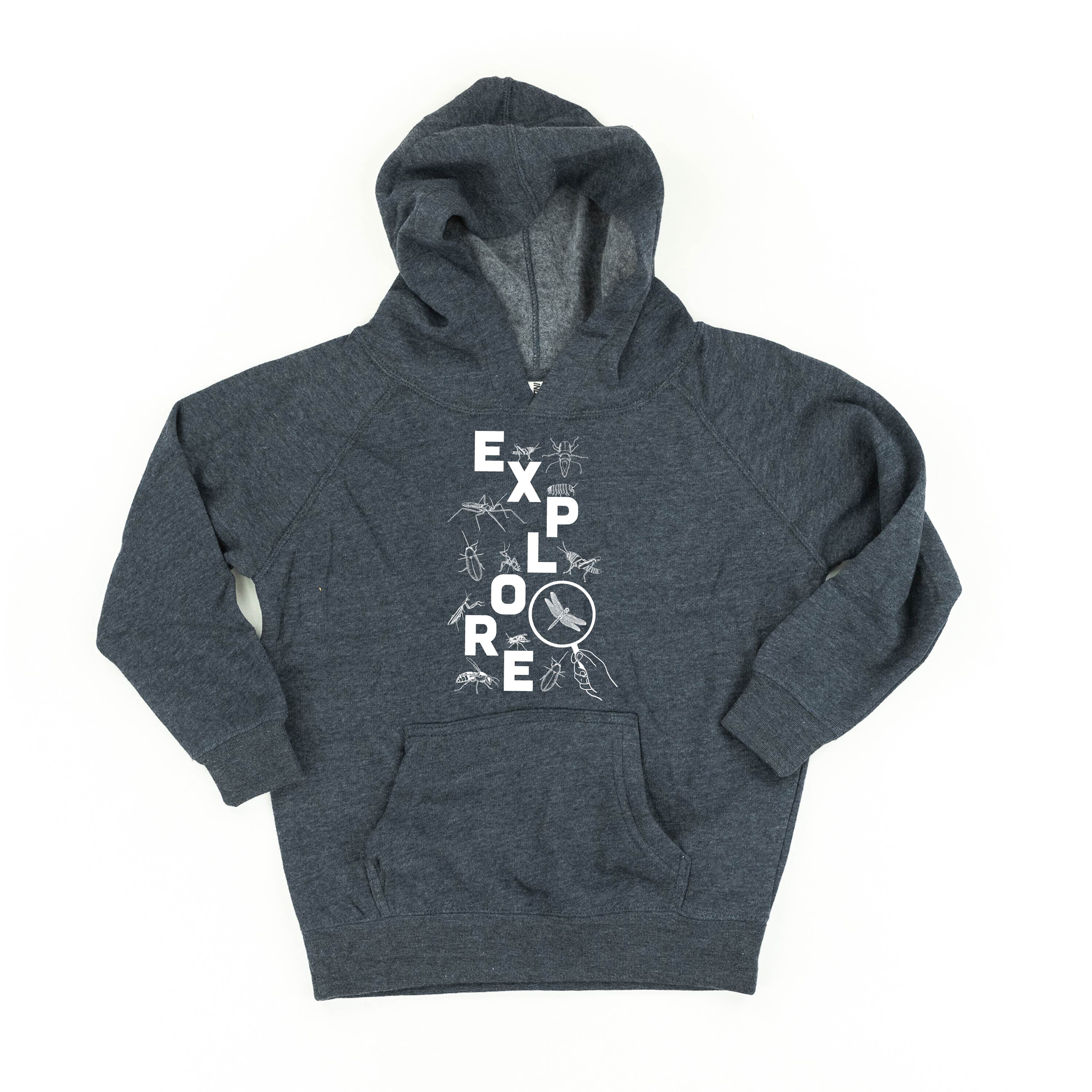 EXPLORE - Child Hoodie Little Mama Shirt Shop LLC