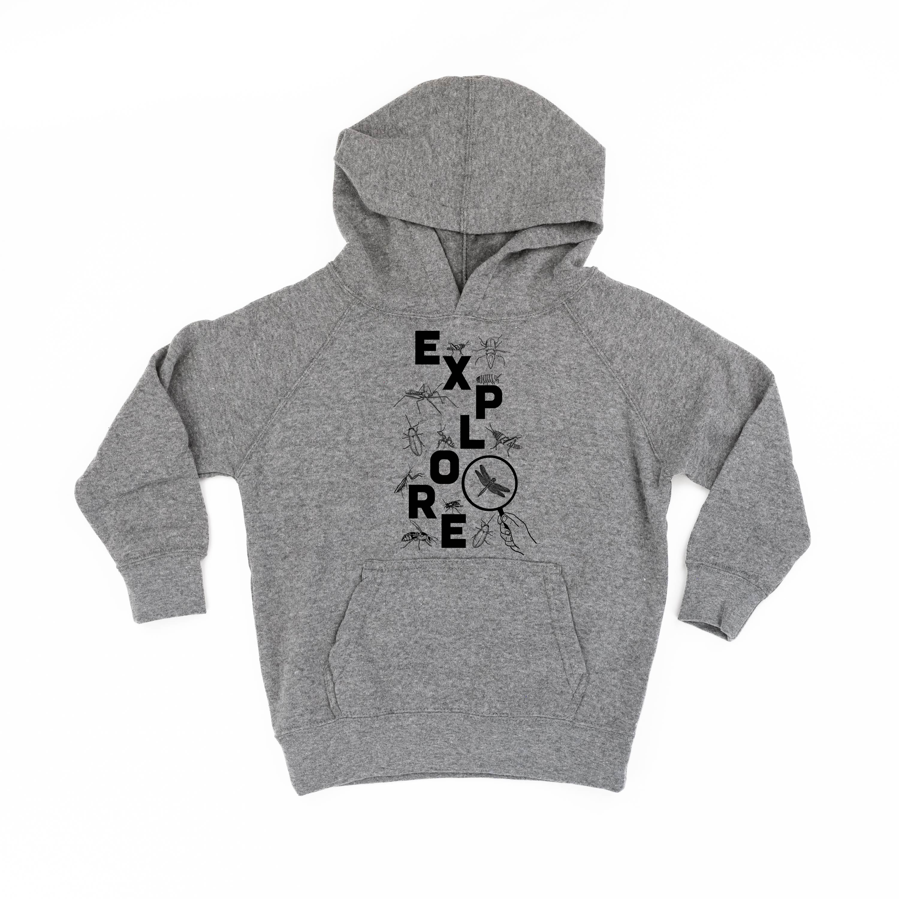 EXPLORE - Child Hoodie Little Mama Shirt Shop LLC