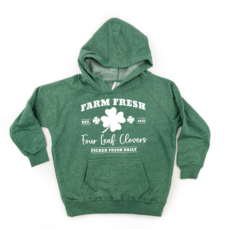 Farm Fresh Four Leaf Clovers - Child Hoodie