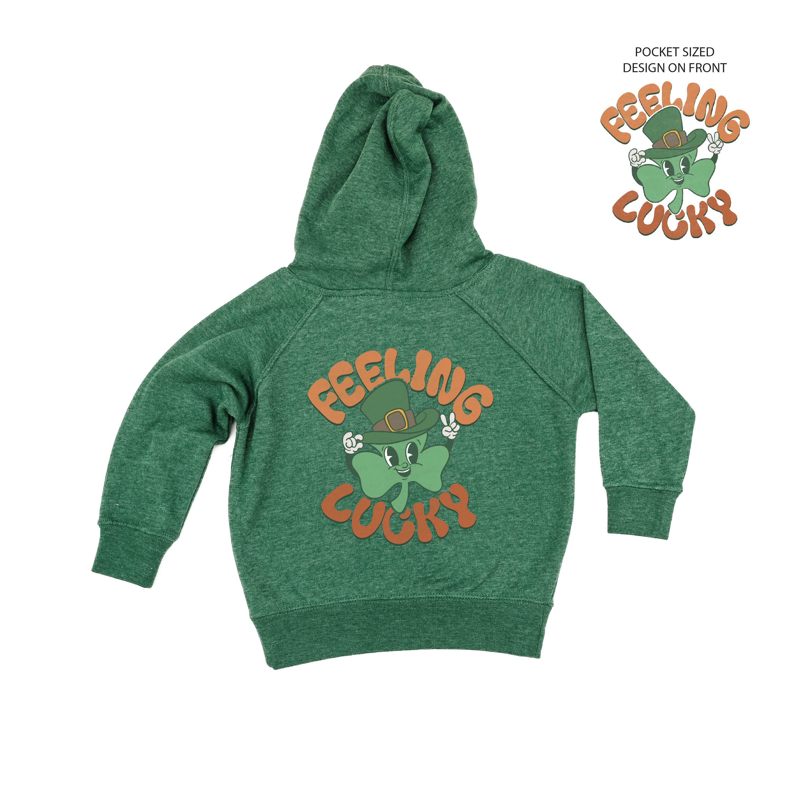 Feeling Lucky (pf&b) - Child HOODIE Little Mama Shirt Shop