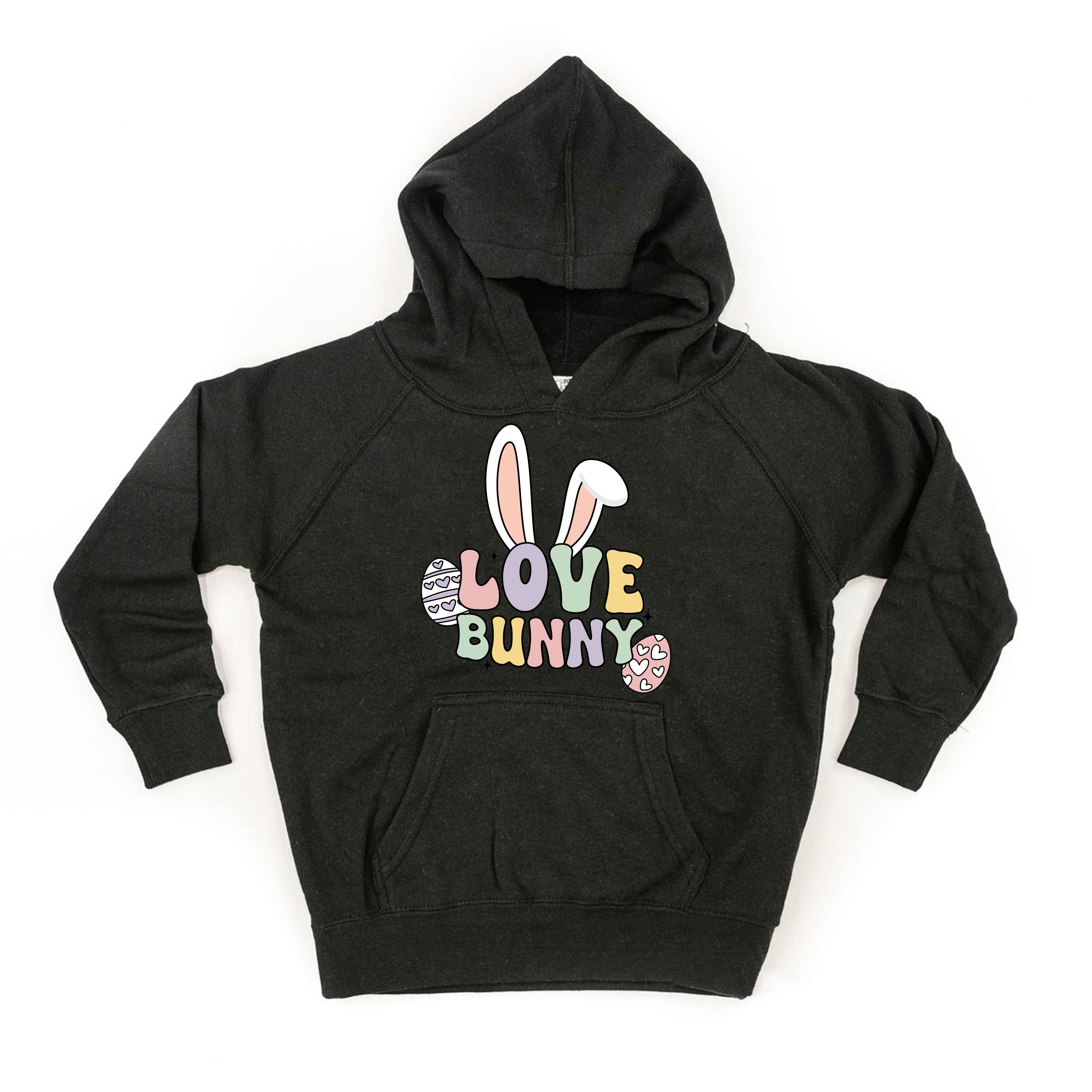 Love Bunny - Child HOODIE Little Mama Shirt Shop LLC