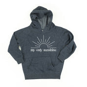 My Only Sunshine w/ Full Sun on Back - Child Hoodie Little Mama Shirt Shop LLC