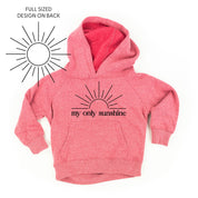 My Only Sunshine w/ Full Sun on Back - Child Hoodie Little Mama Shirt Shop LLC
