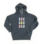 Pastel Peeps - 3x3 - Child HOODIE Little Mama Shirt Shop LLC