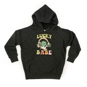 Skateboard - Lucky Babe - Child HOODIE Little Mama Shirt Shop