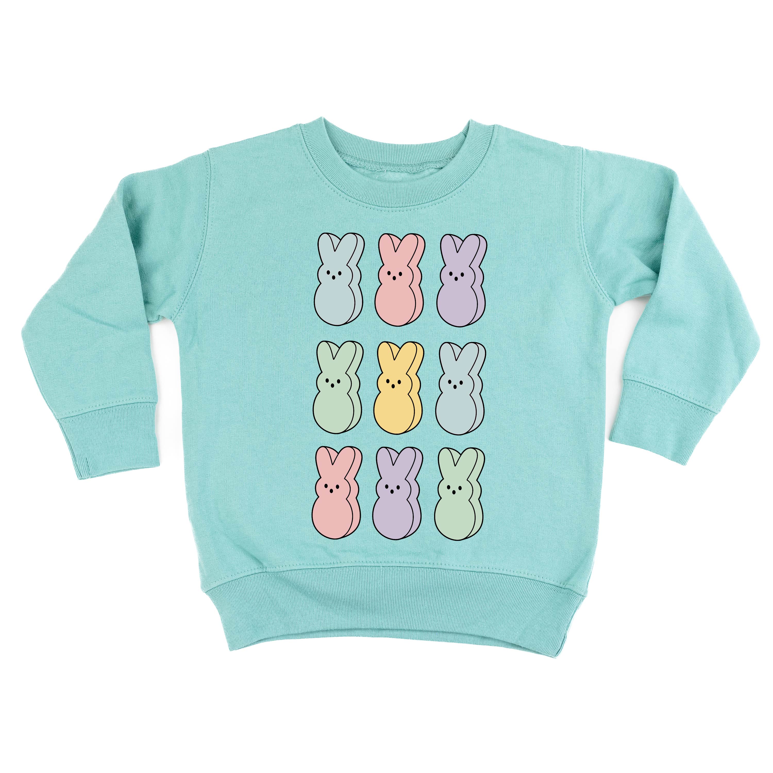 Pastel Peeps - 3x3 - Child Sweater Little Mama Shirt Shop