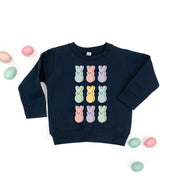 Pastel Peeps - 3x3 - Child Sweater Little Mama Shirt Shop