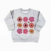 3x3 Spring Flowers - Child Sweater Little Mama Shirt Shop