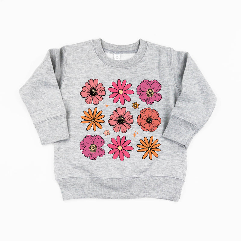 3x3 Spring Flowers - Child Sweater