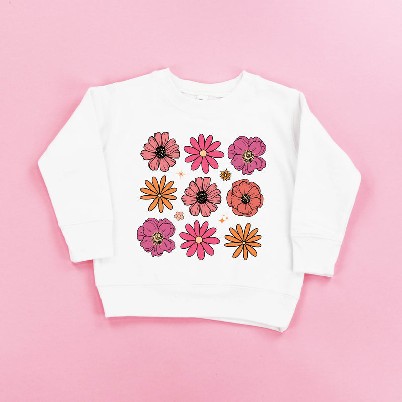 3x3 Spring Flowers - Child Sweater