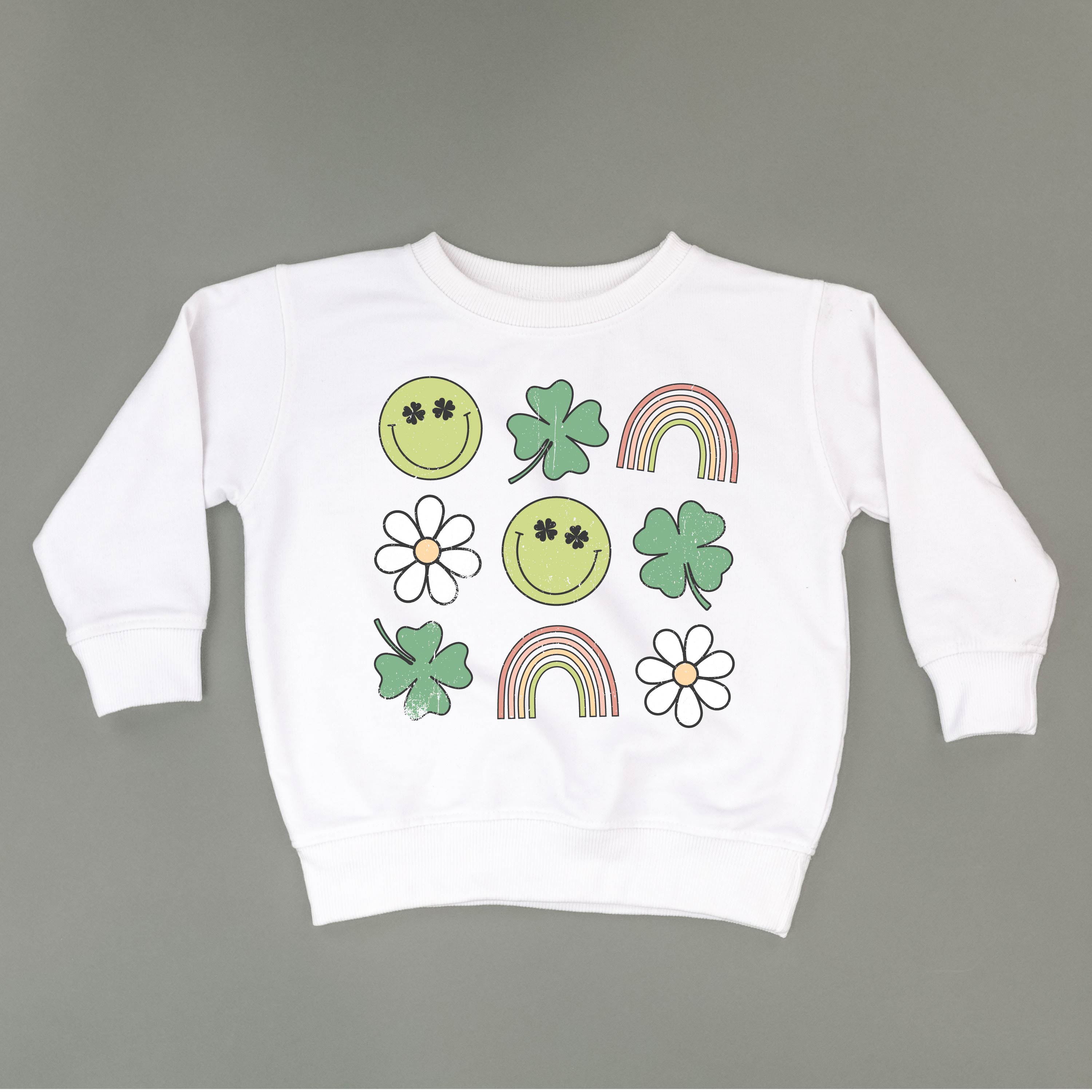 3x3 - Lucky Spring Things - Child Sweater Little Mama Shirt Shop