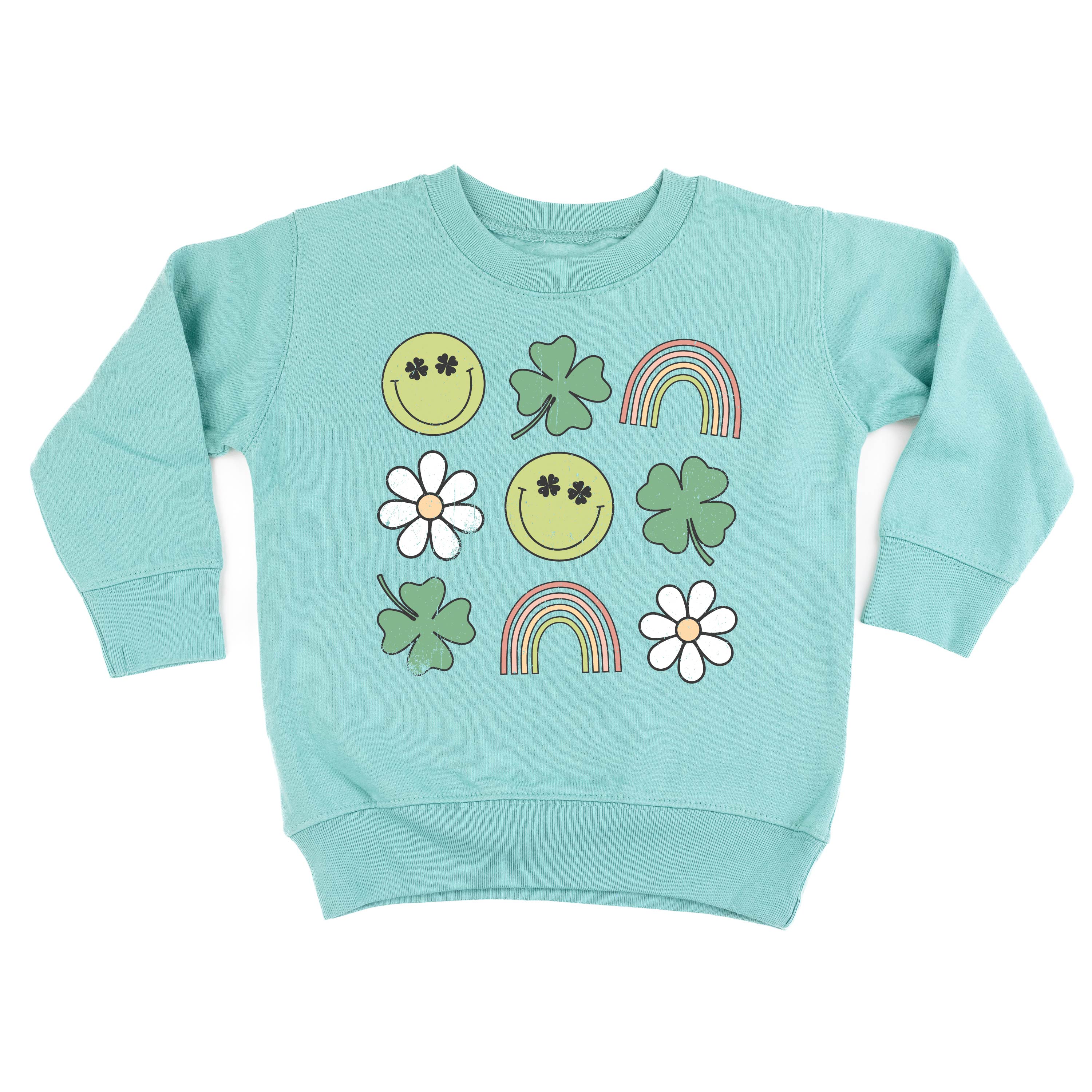 3x3 - Lucky Spring Things - Child Sweater Little Mama Shirt Shop