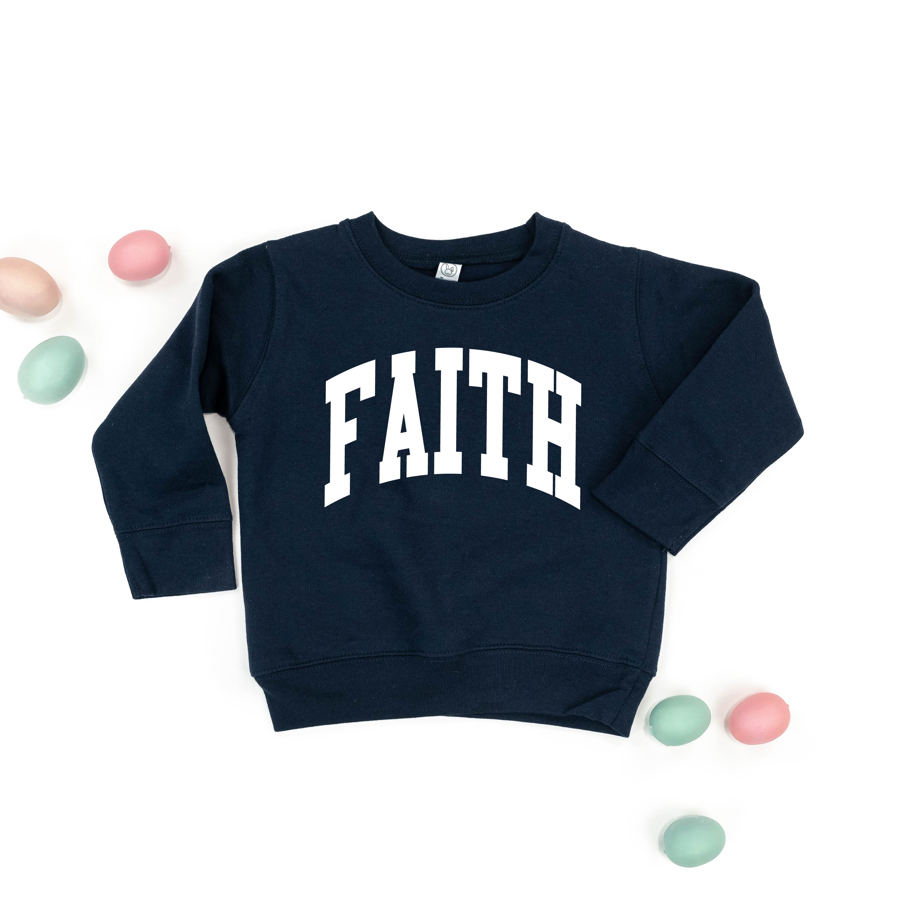 Arched Faith - Child Sweater Little Mama Shirt Shop