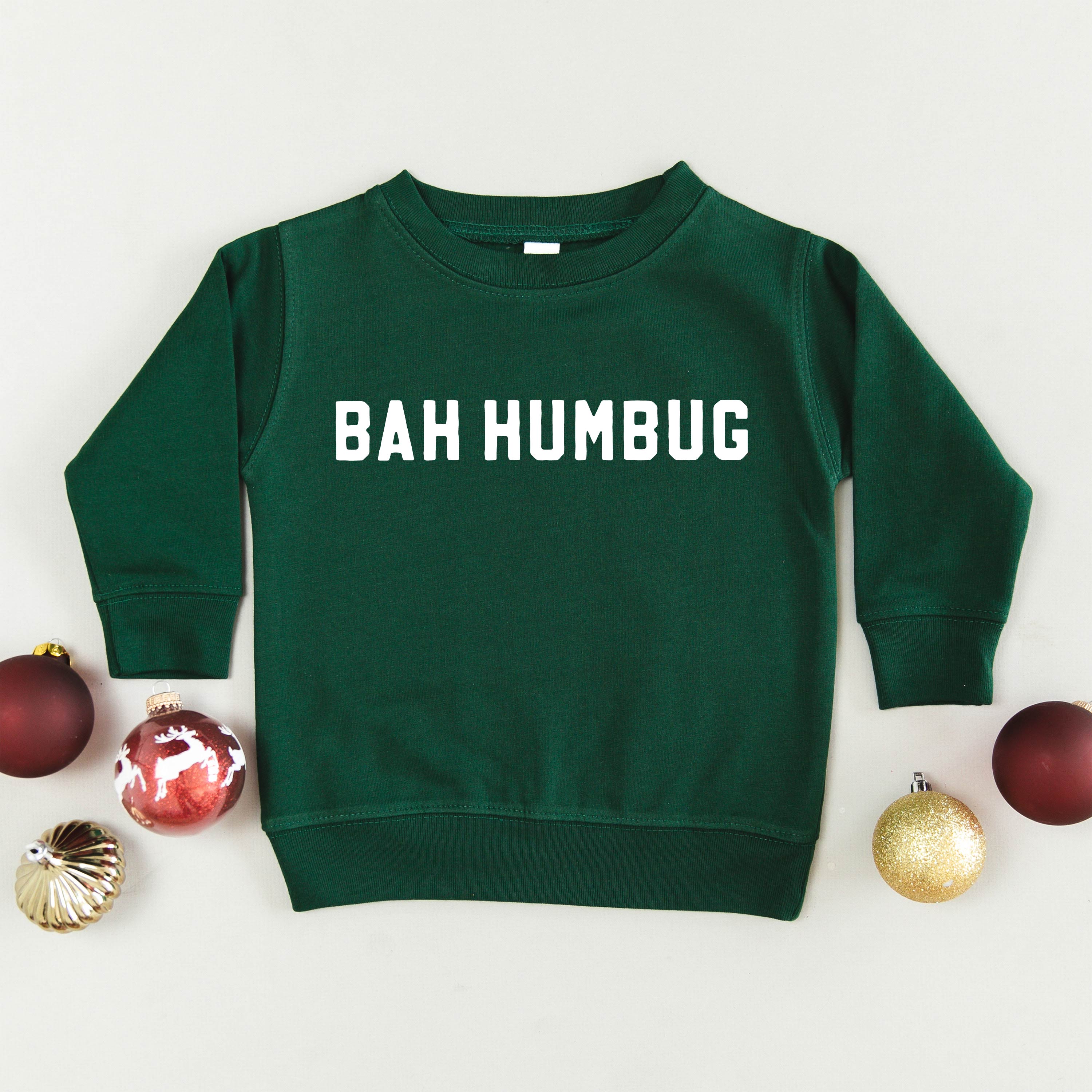 Bah Humbug - Child Sweater Little Mama Shirt Shop