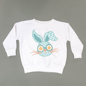 child_sweaters_blue_checkered_bunny_little_mama_shirt_shop