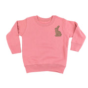 Chocolate Bunny (pocket) - Child Sweater Little Mama Shirt Shop