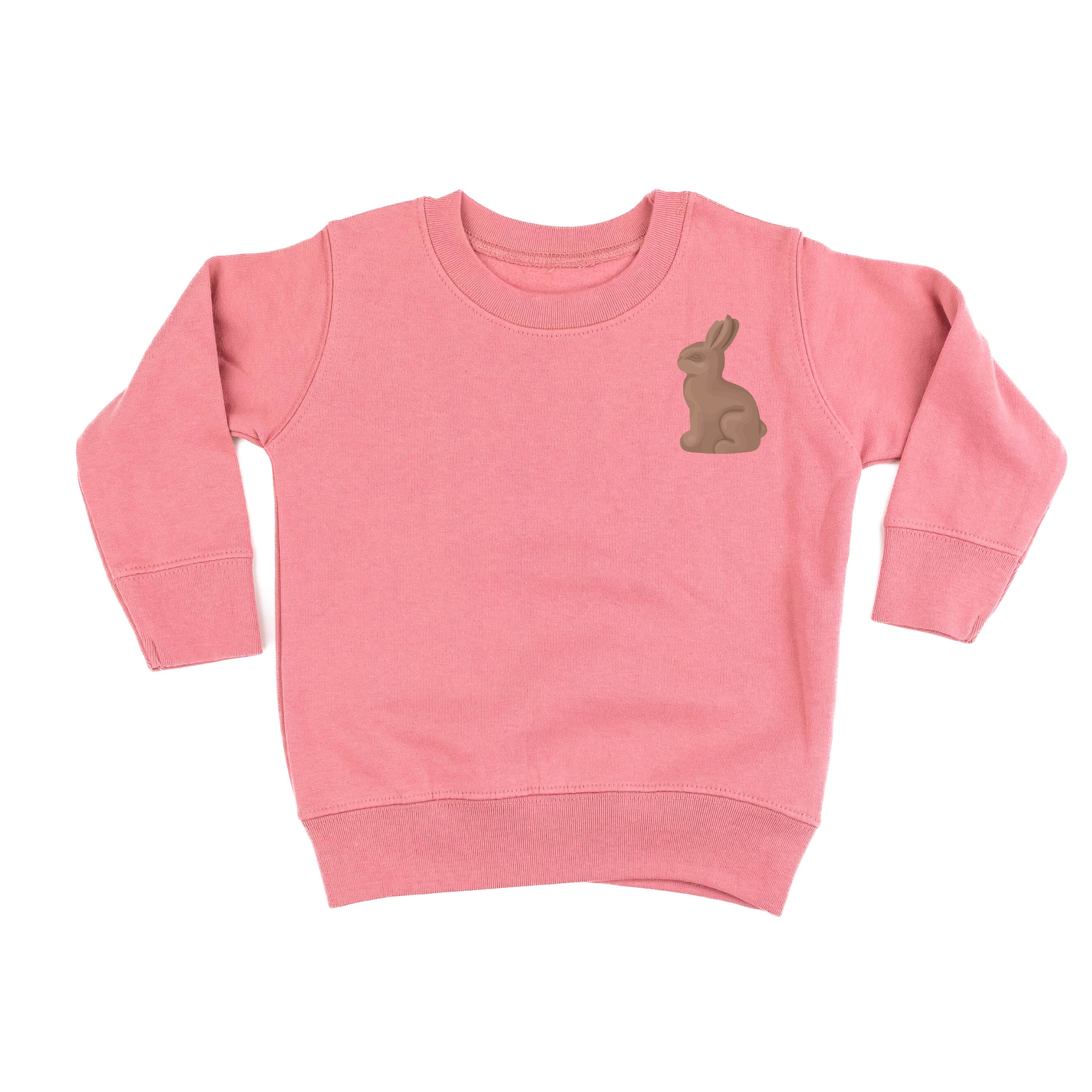 Chocolate Bunny (pocket) - Child Sweater Little Mama Shirt Shop