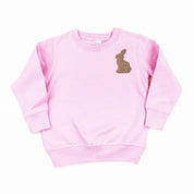 Chocolate Bunny (pocket) - Child Sweater Little Mama Shirt Shop