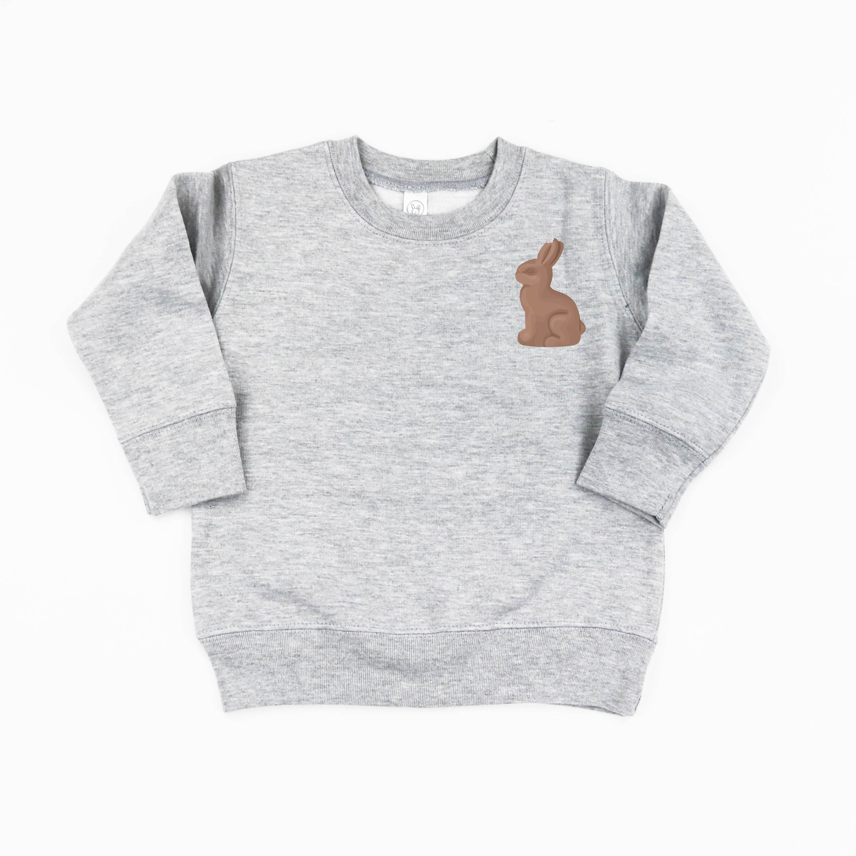 Chocolate Bunny (pocket) - Child Sweater Little Mama Shirt Shop