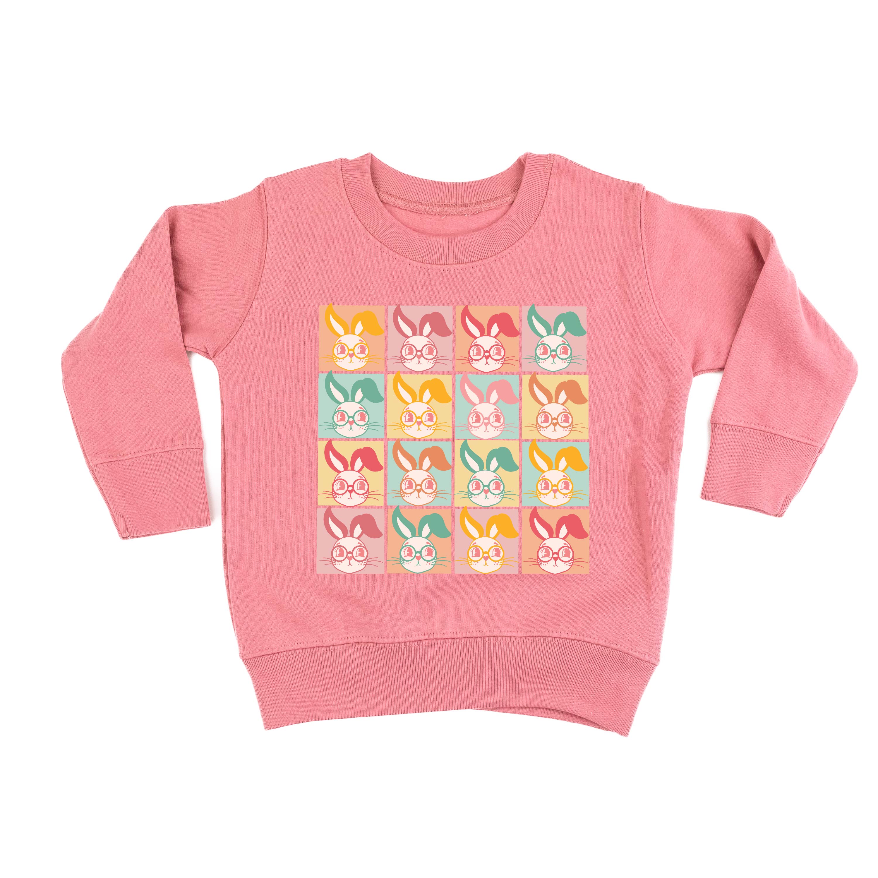 Clever Pastel Bunnies - Child Sweater Little Mama Shirt Shop