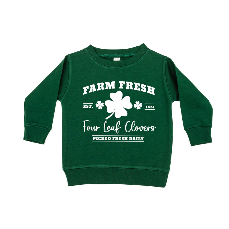 Farm Fresh Four Leaf Clovers - Child Sweater
