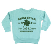 Farm Fresh Four Leaf Clovers - Child Sweater Little Mama Shirt Shop