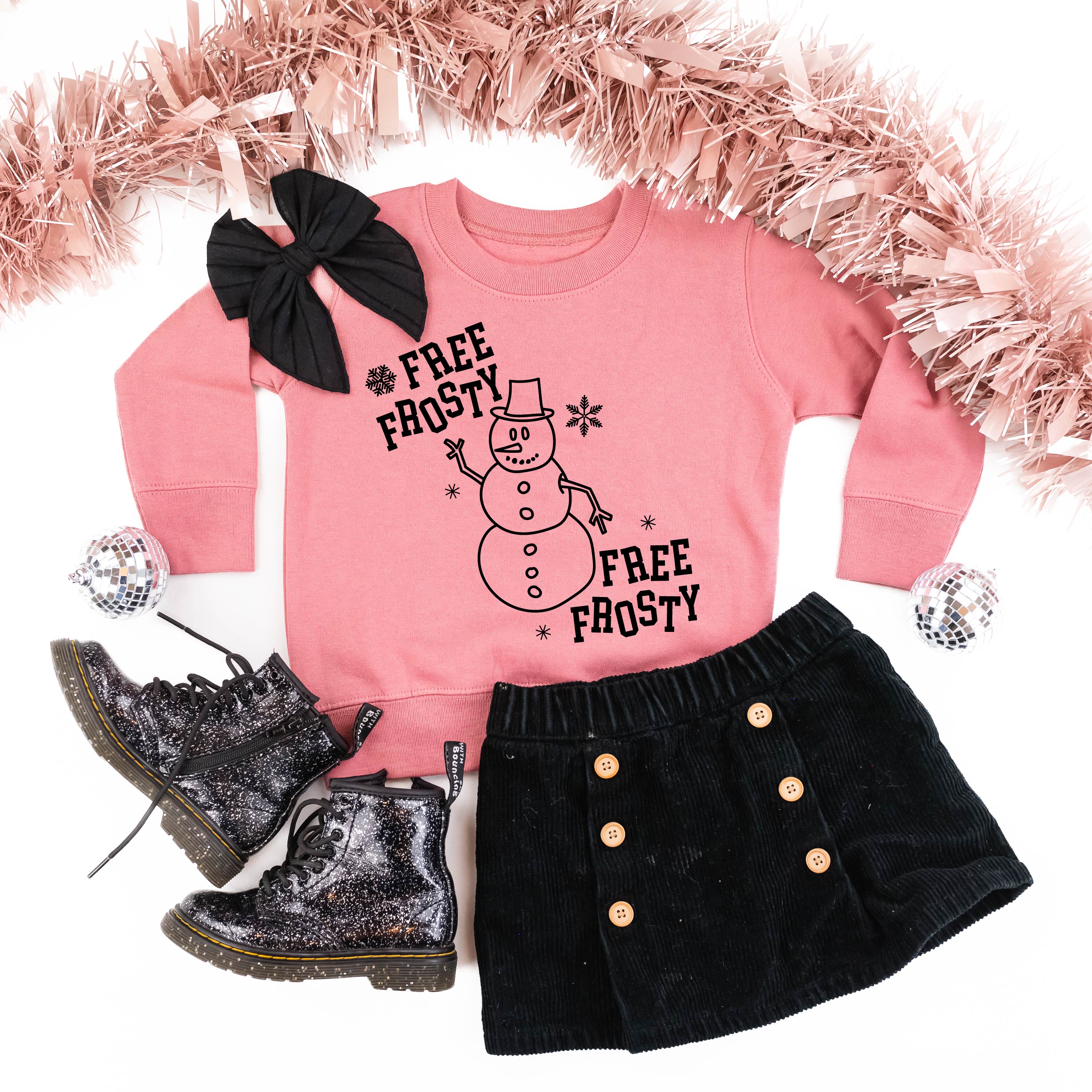 Free Frosty - Child Sweater Little Mama Shirt Shop