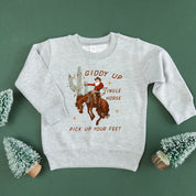Giddy Up Jingle Horse - Child Sweater Little Mama Shirt Shop