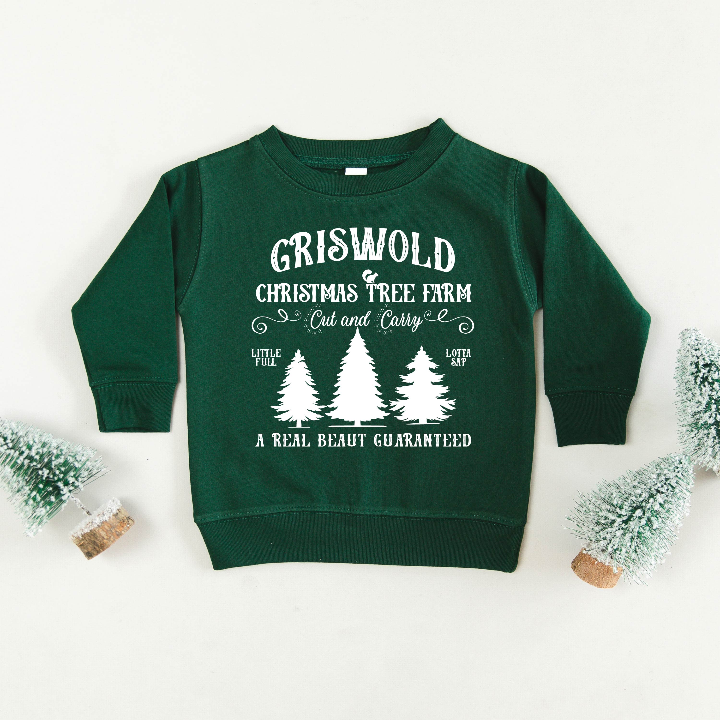 Griswold Christmas Tree Farm - Child Sweater Little Mama Shirt Shop