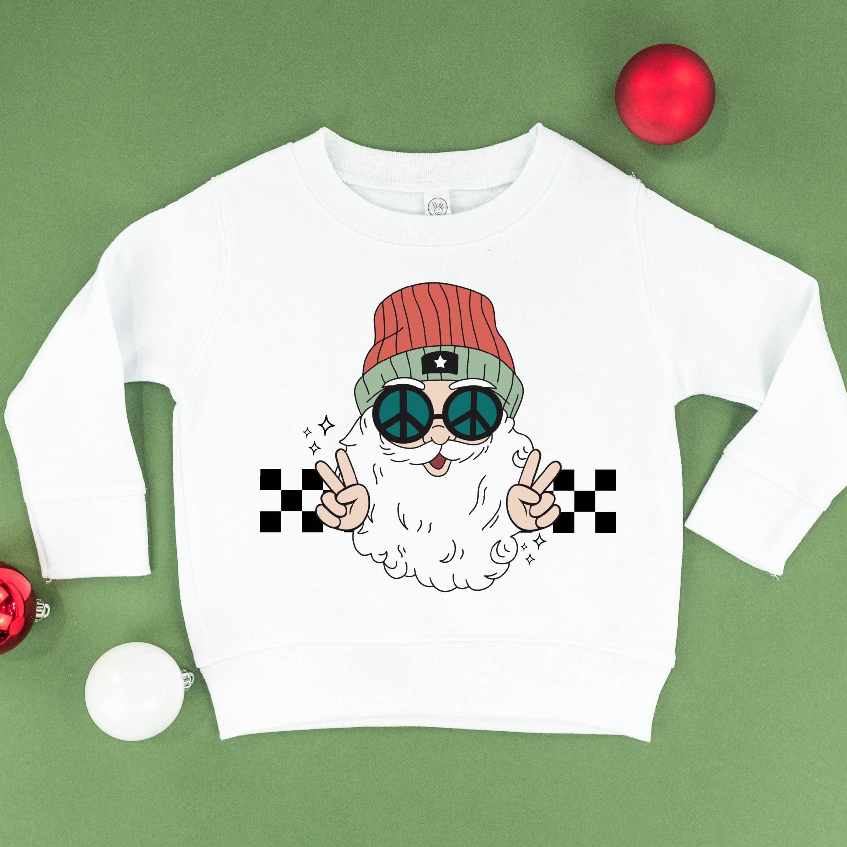 Groovy Santa - Child Sweater Little Mama Shirt Shop