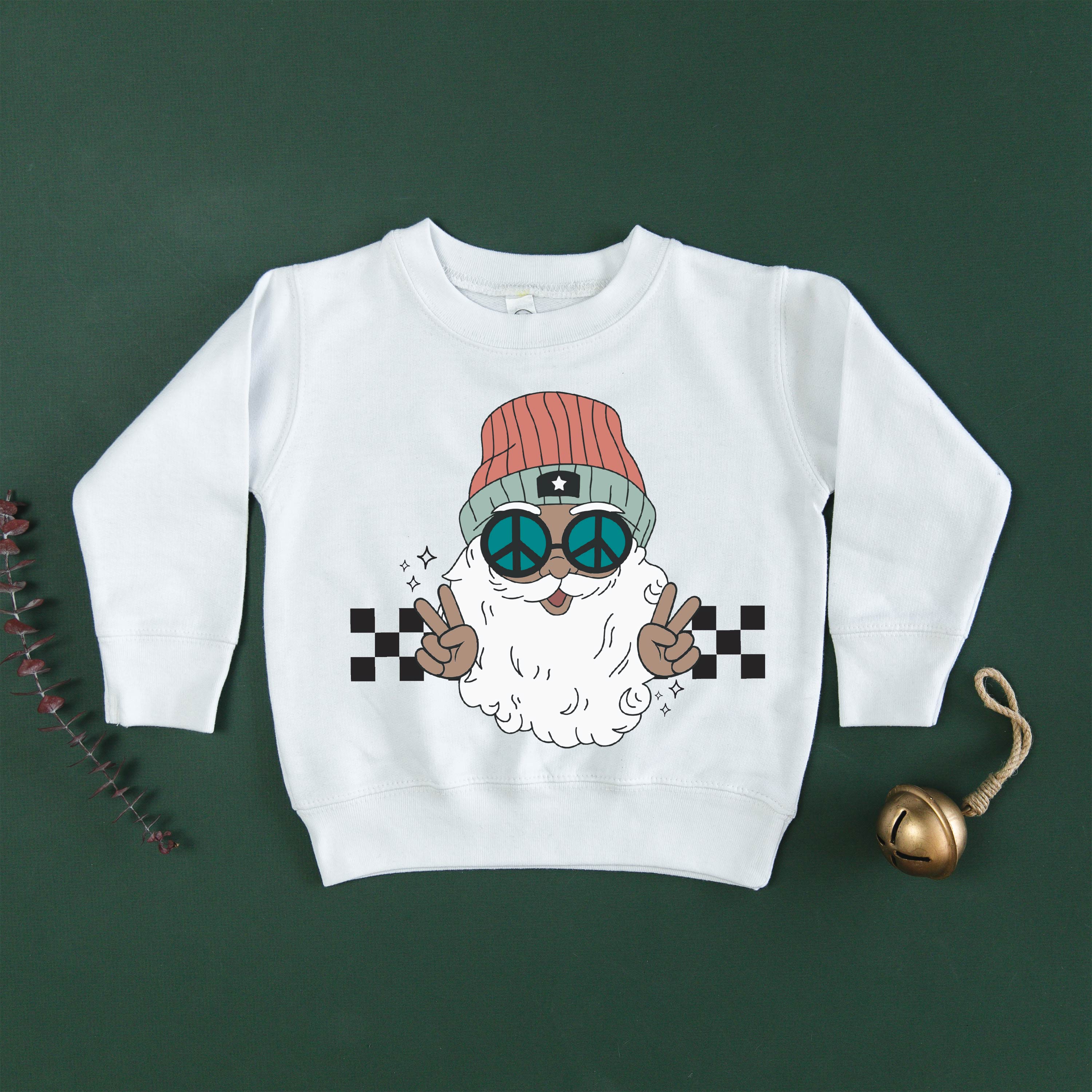 Groovy Santa - Child Sweater Little Mama Shirt Shop