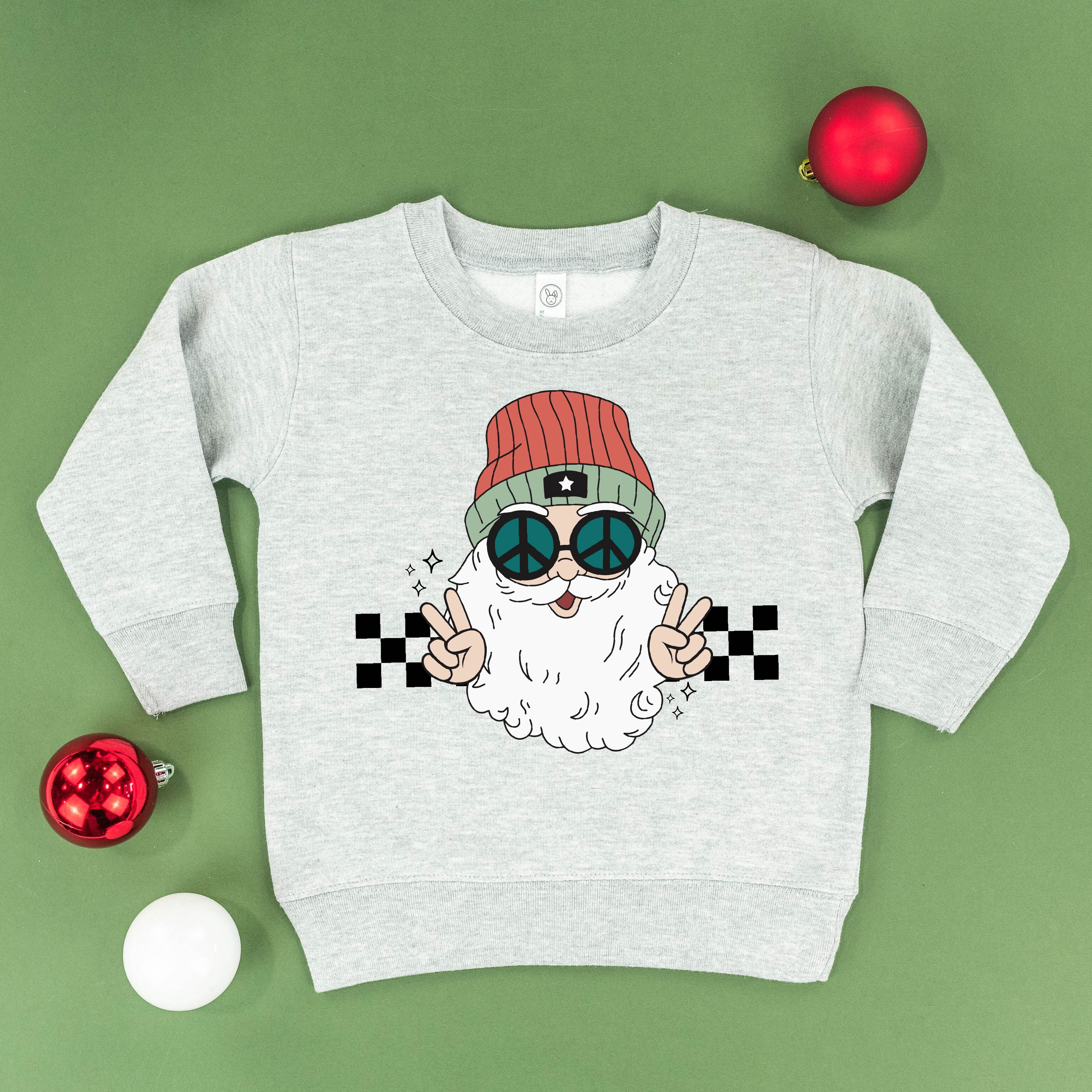 Groovy Santa - Child Sweater Little Mama Shirt Shop