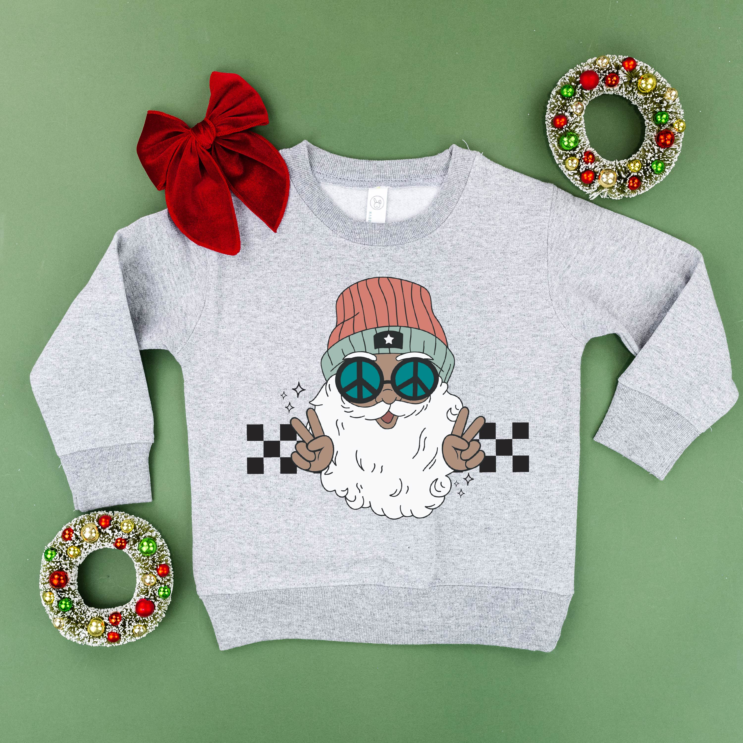 Groovy Santa - Child Sweater Little Mama Shirt Shop