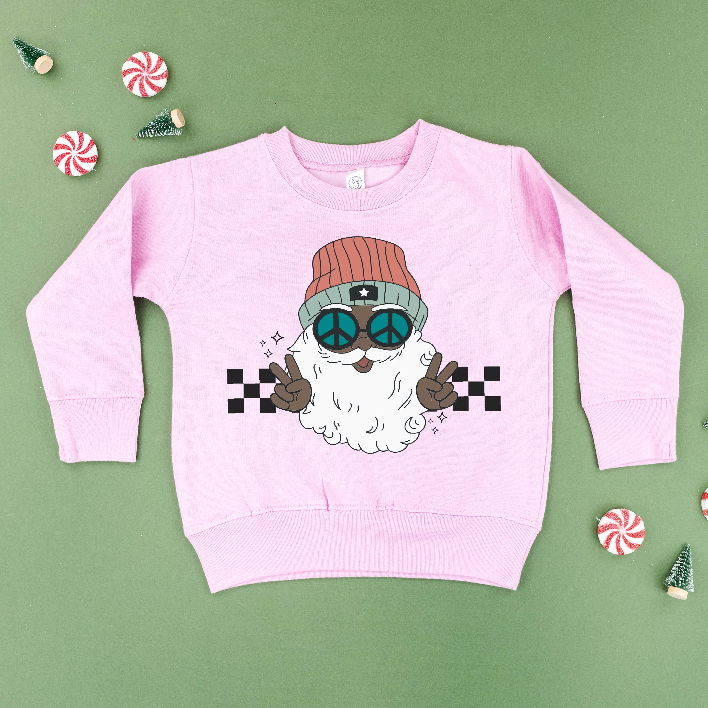 Groovy Santa - Child Sweater Little Mama Shirt Shop