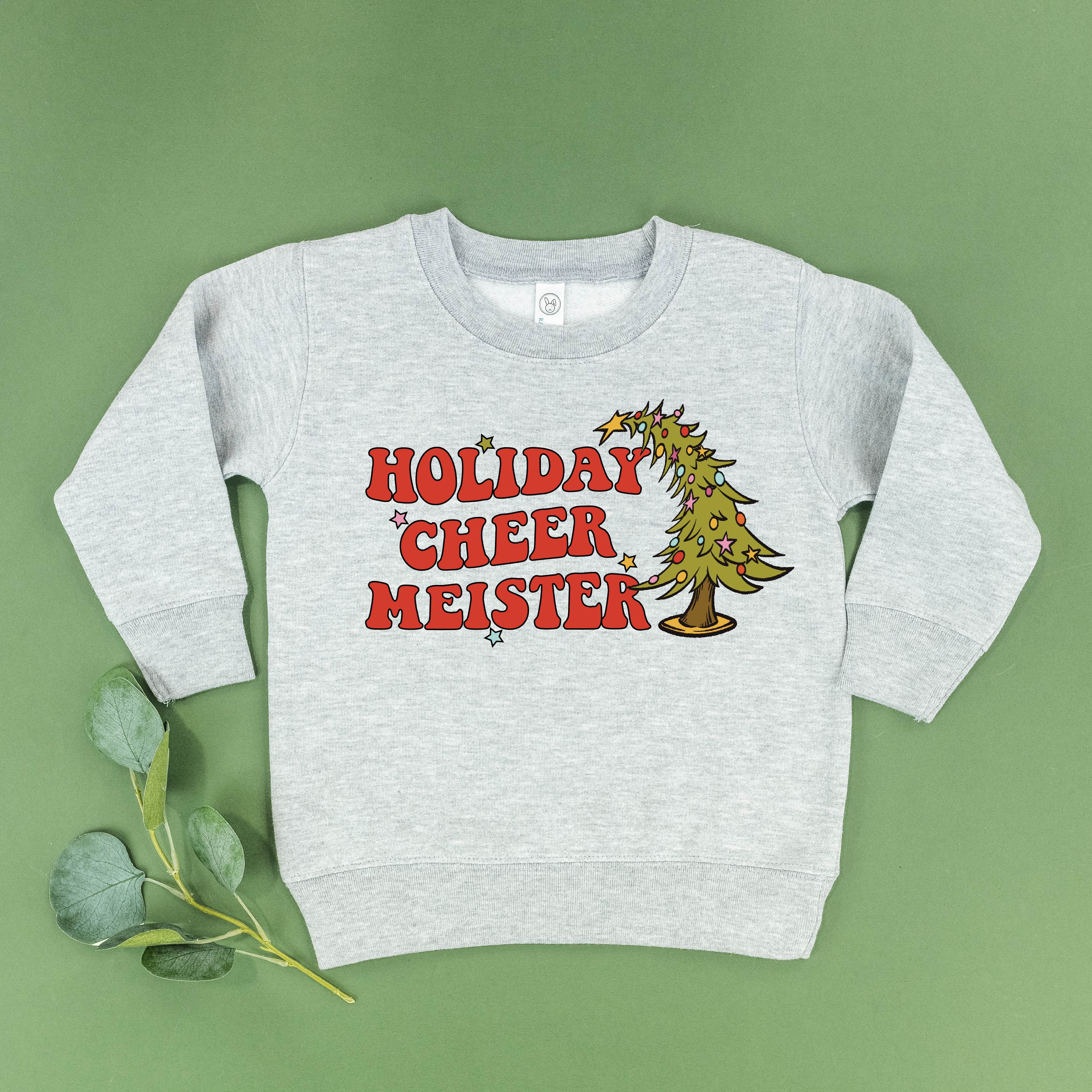 Holiday Cheer Meister - Child Sweater Little Mama Shirt Shop