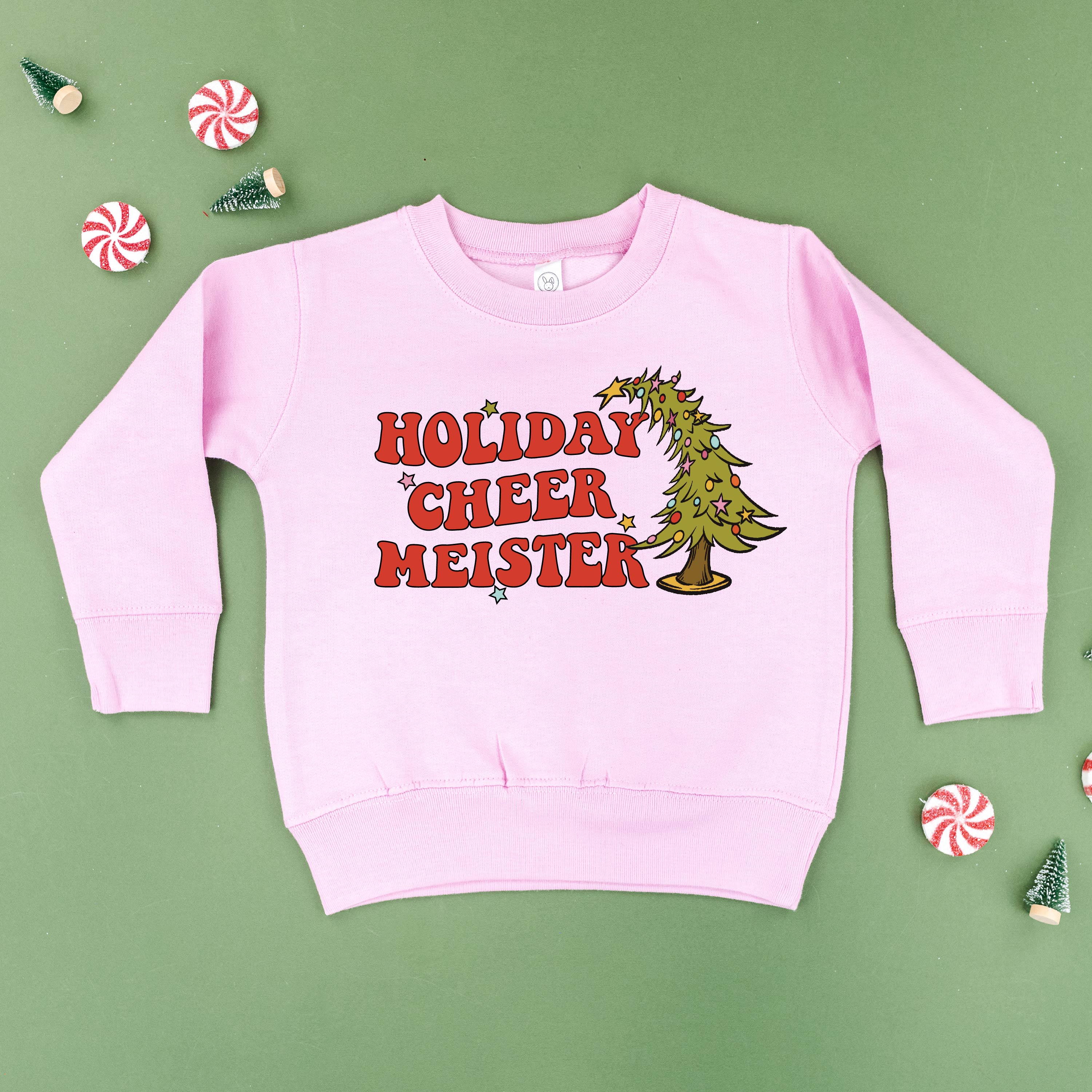 Holiday Cheer Meister - Child Sweater Little Mama Shirt Shop