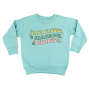 Irish Kisses & Shamrock Wishes - Child Sweater Little Mama Shirt Shop
