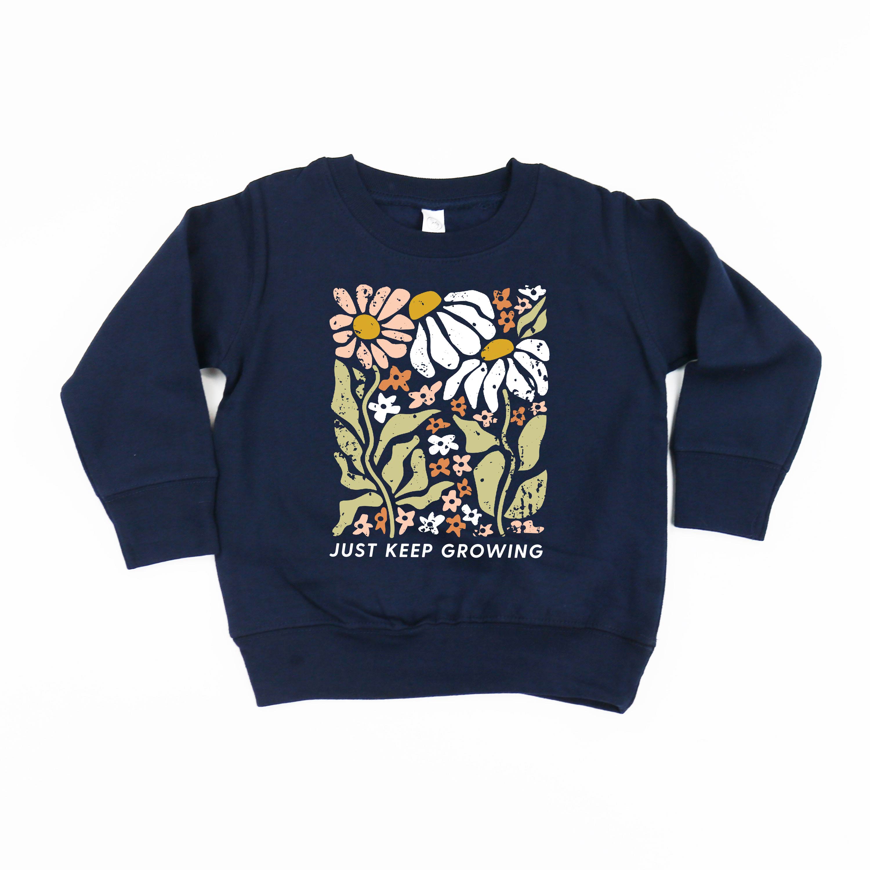 Just Keep Growing - Child Sweater Little Mama Shirt Shop