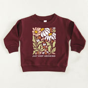 Just Keep Growing - Child Sweater Little Mama Shirt Shop