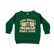 Less Worry More Luck - Child Sweater Little Mama Shirt Shop