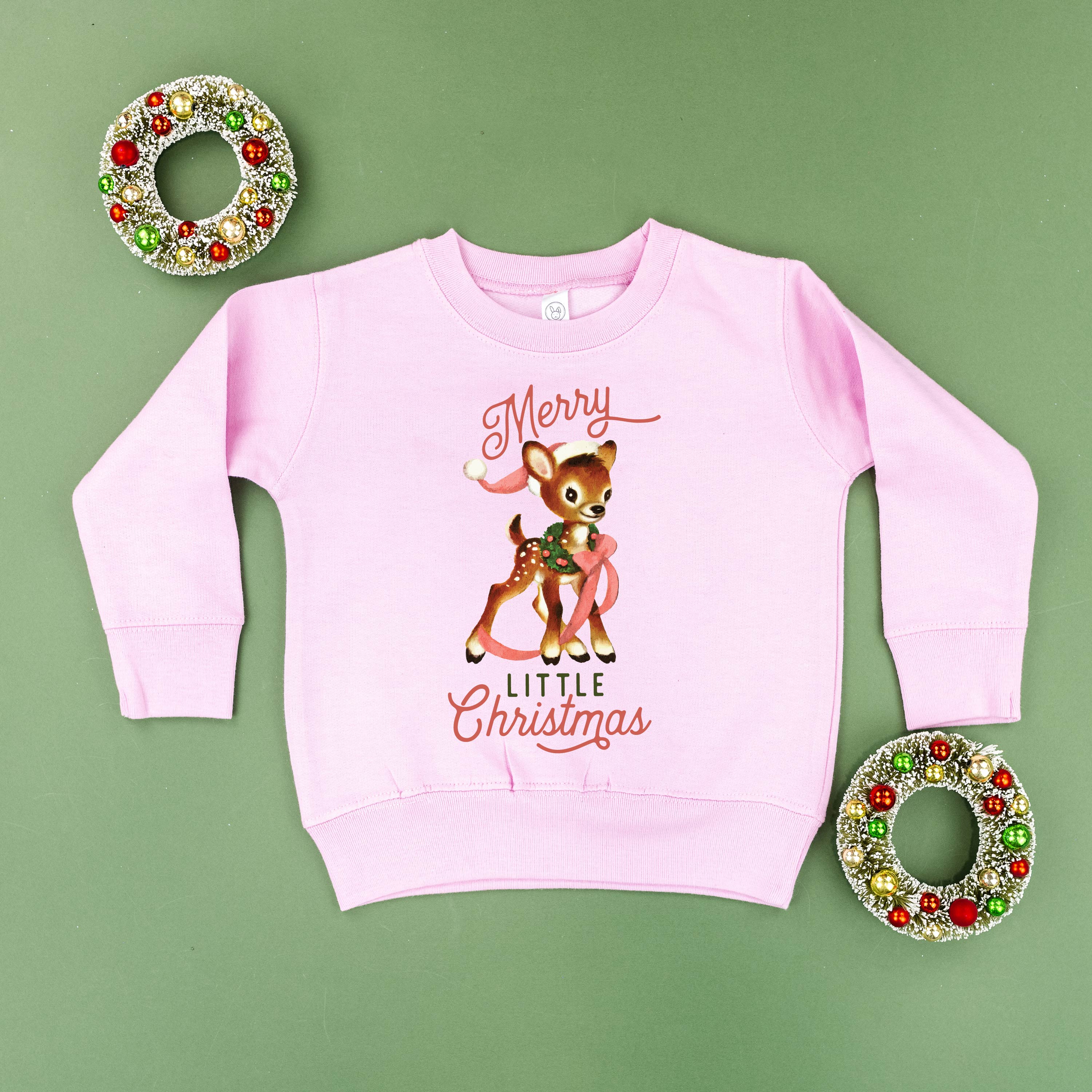 Merry Little Christmas - Child Sweater Little Mama Shirt Shop