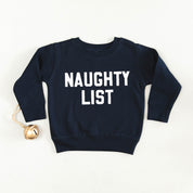 Naughty List - Child Sweater Little Mama Shirt Shop
