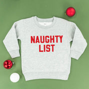 Naughty List - Child Sweater Little Mama Shirt Shop