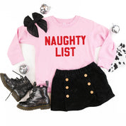 Naughty List - Child Sweater Little Mama Shirt Shop